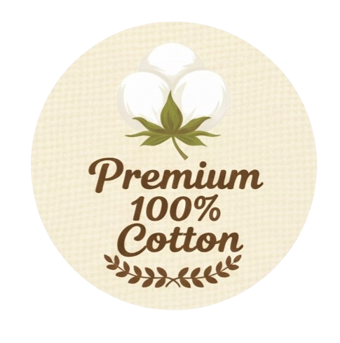 100 percent cotton icon