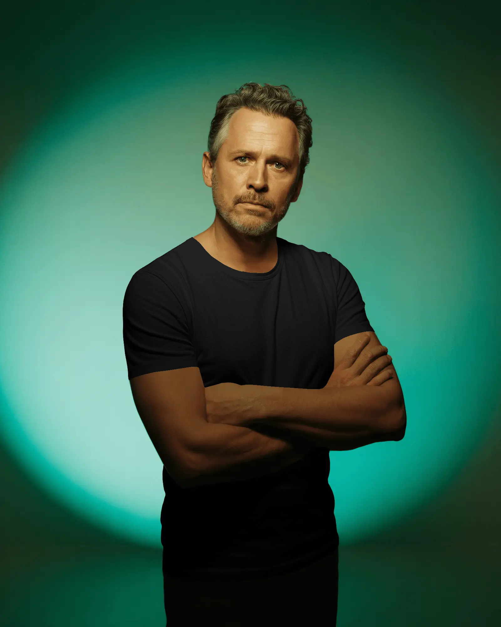 confident-male-t-shirt-mockup-mature-man-posing-with-crossed-arms-in-studio-colored-light-02557 BLACK T SHIRT