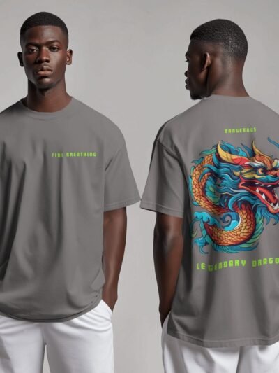 Legendary Dragon Oversized Tee