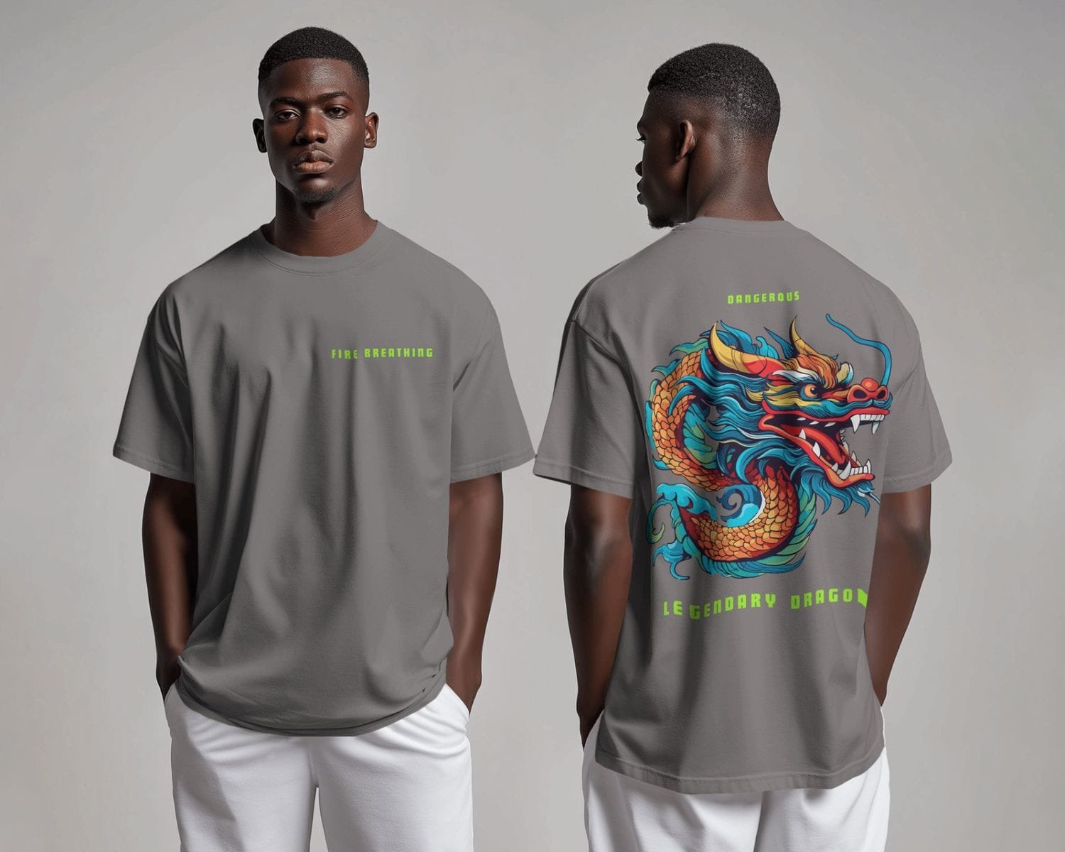 Legendary Dragon Oversized Tee Legendary Dragon Oversized Tee