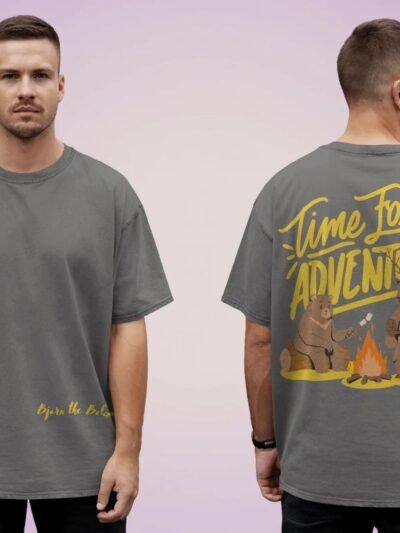 Time for Adventure – Oversized Street Tee