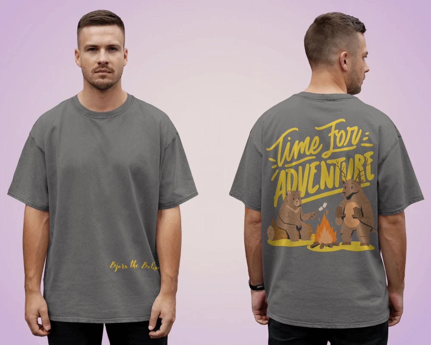 Time for Adventure – Oversized Street Tee Time for Adventure – Oversized Street Tee