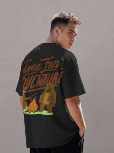 Time for Adventure – Oversized Street Tee