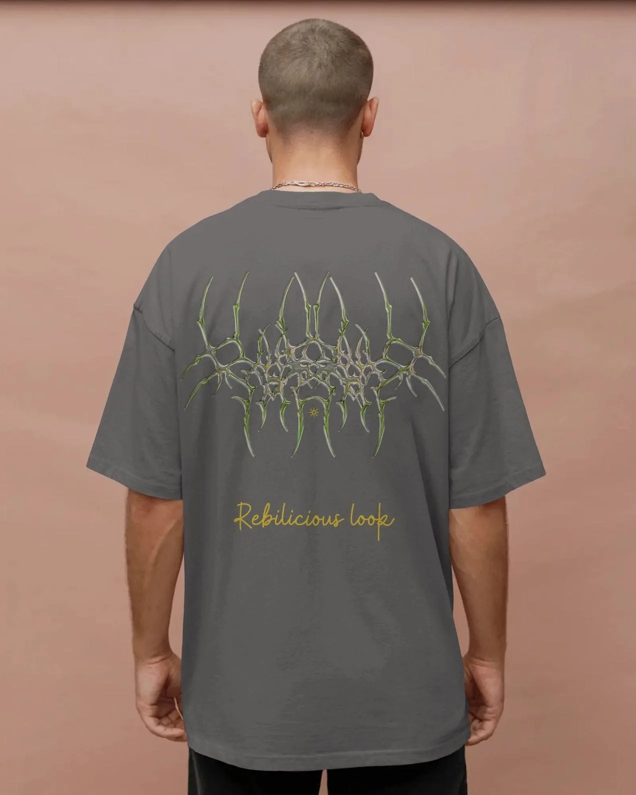 Rebellious Grip – Oversized Street Tee Rebellious Grip – Oversized Street Tee