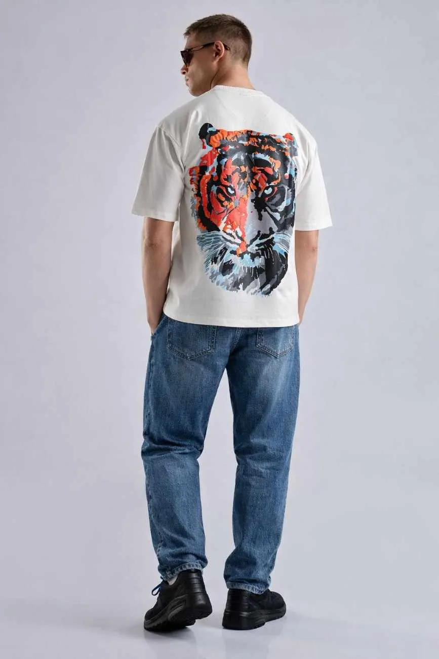 Tiger Puff Print Oversized T-Shirt.jpeg Tiger Puff Print Oversized T-Shirt