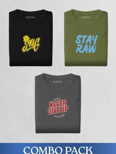 Premium Cotton Combo Graphic Print pack of 3