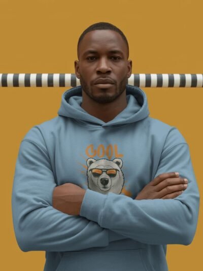 Cool Bear Street Cotton Hoodie