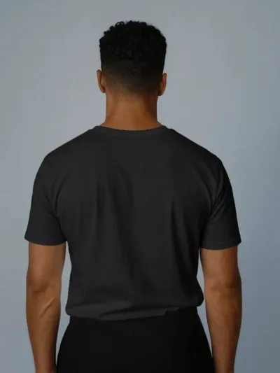 Classic Solid Black T-Shirt