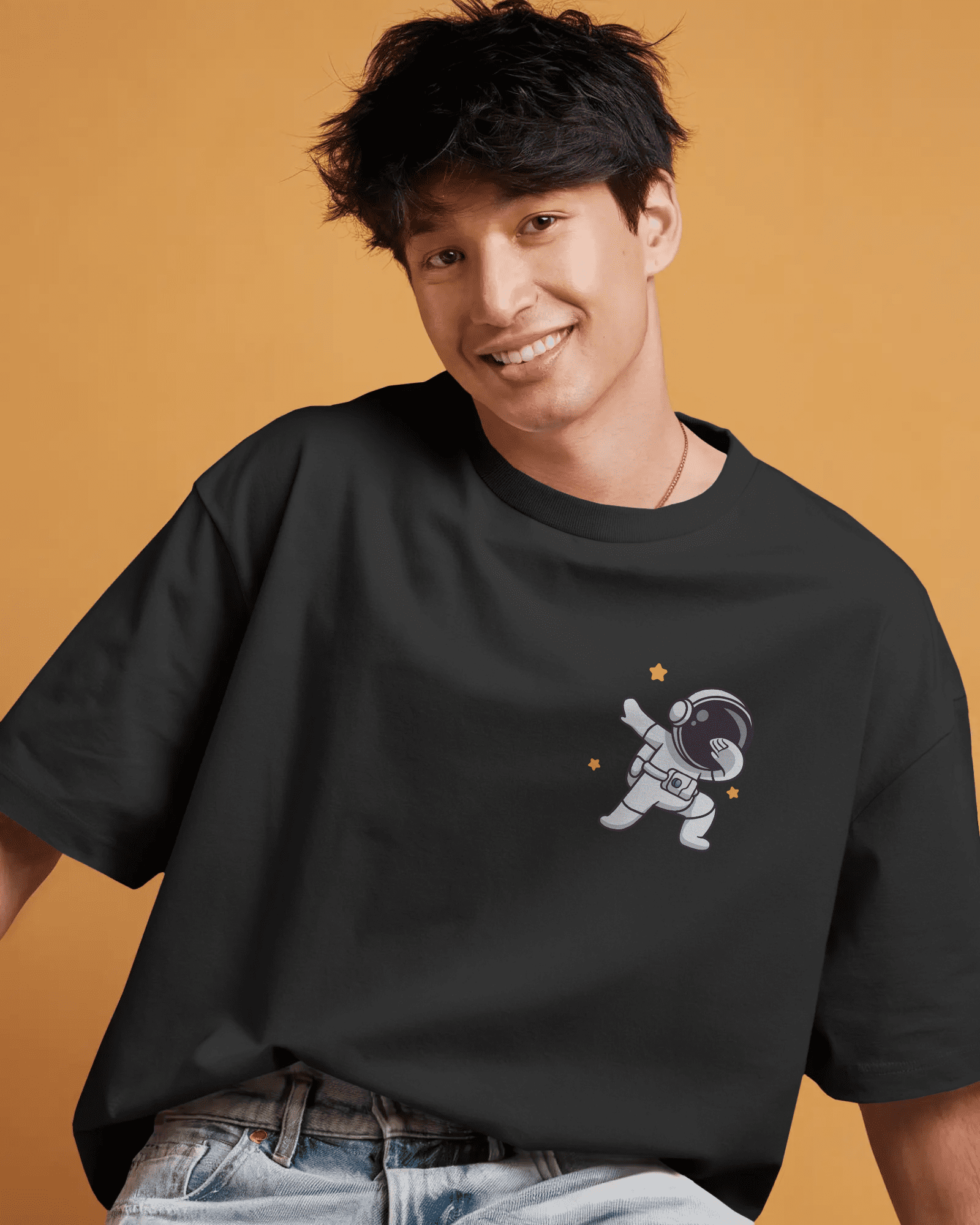 Space Fuel Oversized Graphic Tee – Cosmic Brew Edition Space Fuel Oversized Graphic Tee – Cosmic Brew Edition