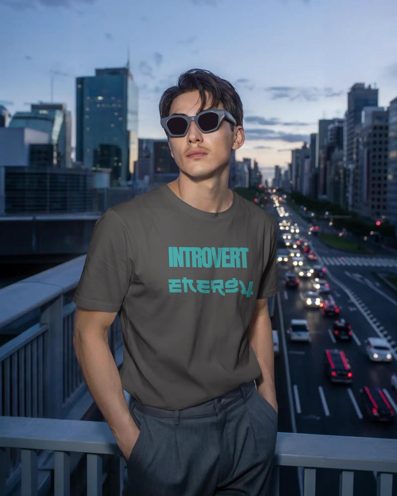 cityscape-evening-tshirt-mockup-male-model-with-sunglasses-over-urban-highway-sunset-view-0219 (1) Graphic Printed T-Shirt