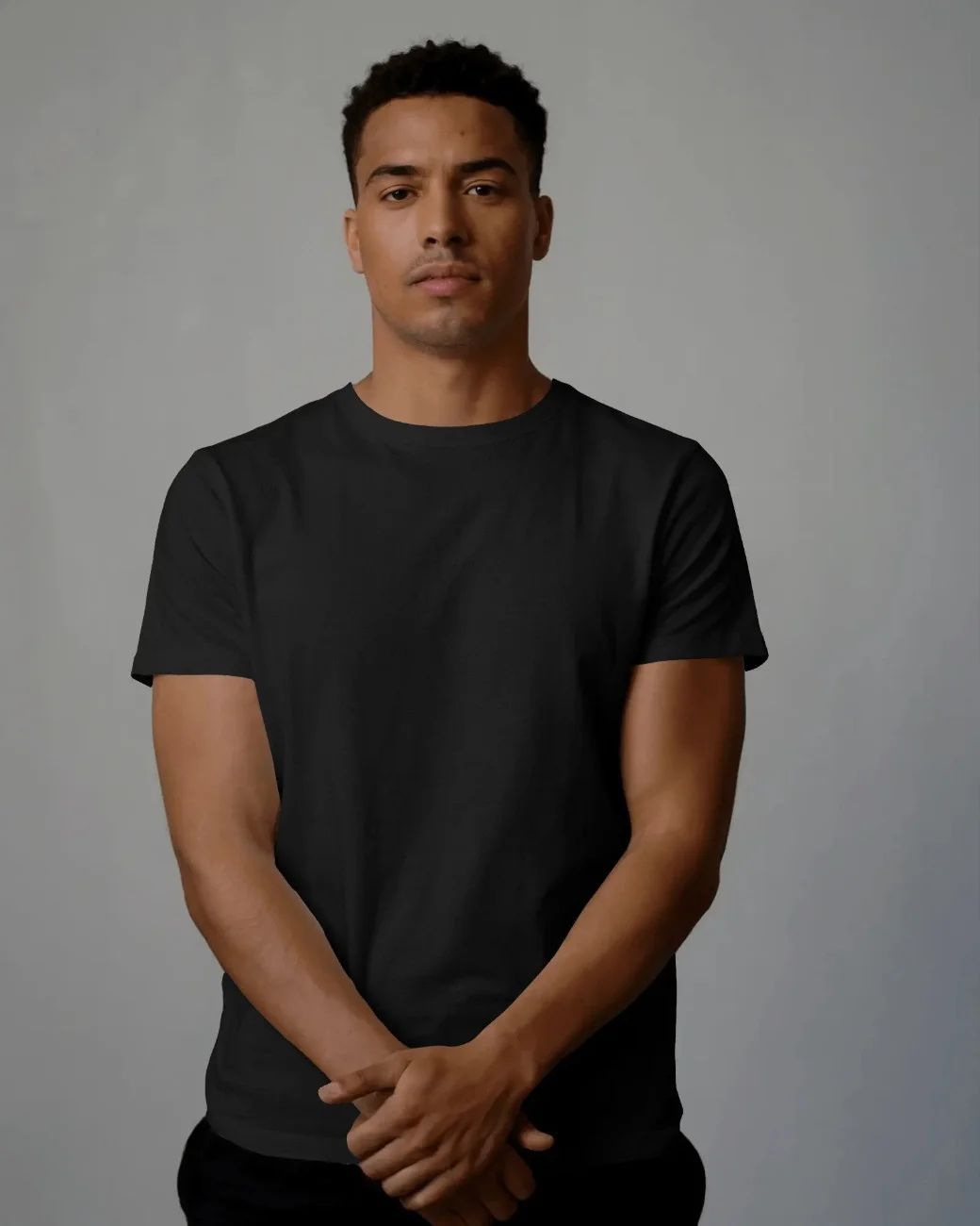 Classic Solid Black T-Shirt Classic Solid Black T-Shirt