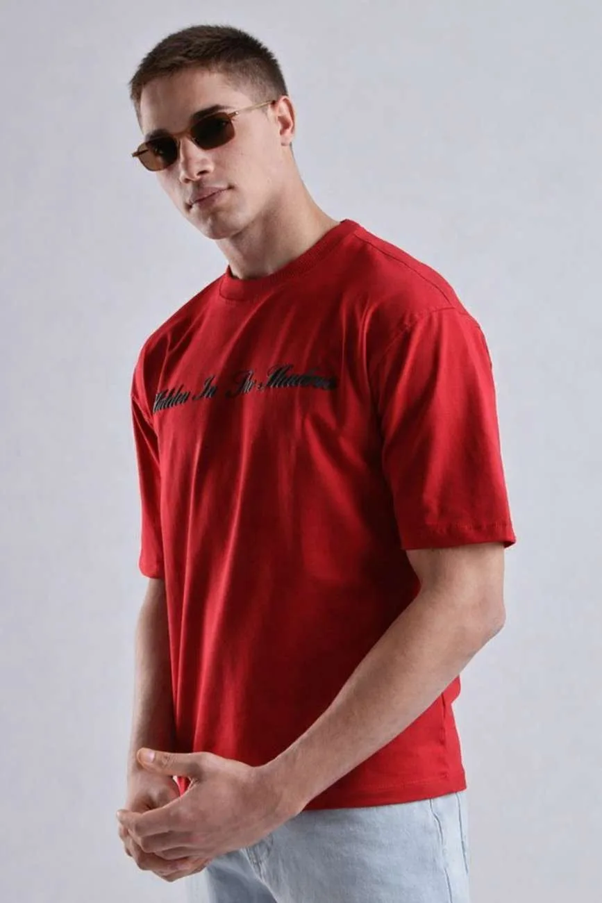 Eagle Puff Print Oversized T-Shirt Eagle Puff Print Oversized T-Shirt