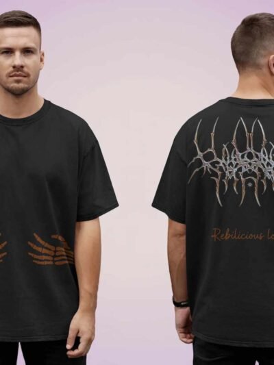 Rebellious Grip – Oversized Street Tee