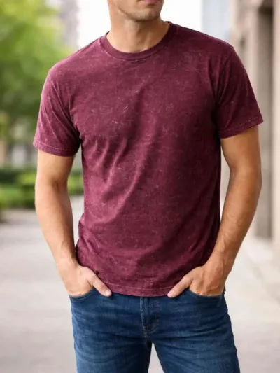 Vintage Ember Acid Wash T-Shirt