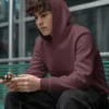 Maroon Solid Unisex Pullover Hoodie