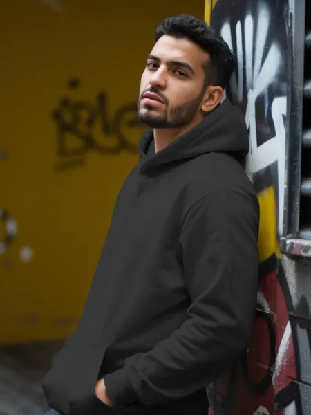 Classic Plain Pullover Hoodie