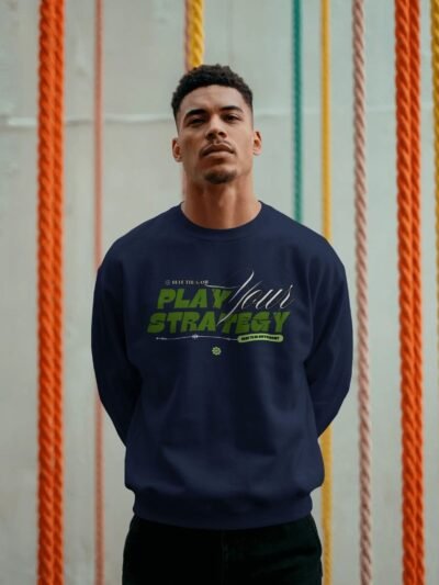 Play Your Strategy Graphic Sweatshirt