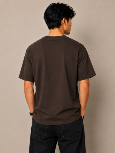Dark Cocoa Relaxed Fit Tee