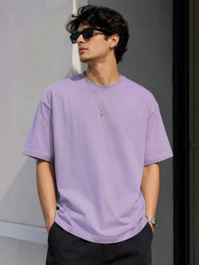 Muted Lavender Oversized T-Shirt