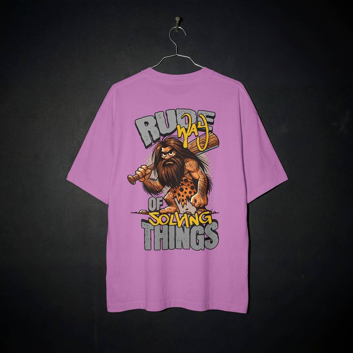 11Jul-Mocku Rude Way of Solving Oversized Graphic T-Shirt