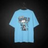 Crazy World Graphic Oversized T-Shirt