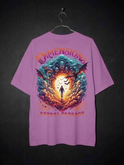 Dimensions Astral Passage Oversized Tee – Cosmic Realm Edition