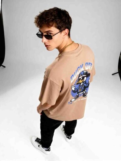 Urban Rebel Duck Oversized Graphic T-Shirt