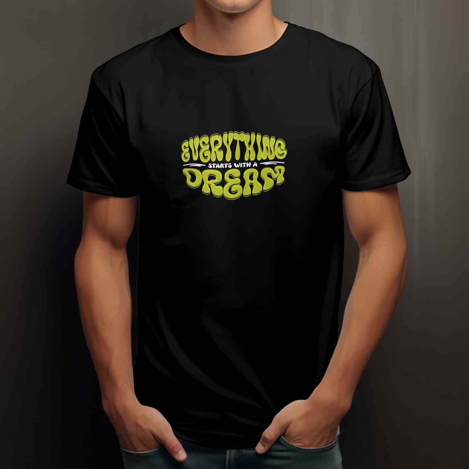 EverythingStartswithaDream-Mockup Dream Chaser Graphic T-Shirt
