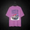 Lancia Delta HF Retro Car Oversized T-Shirt