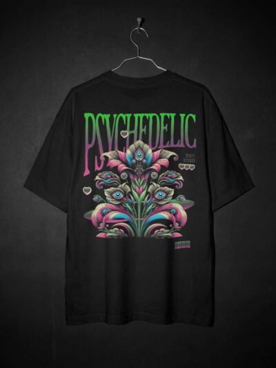 Psychedelic Oversized Tee – Neon Vision Edition