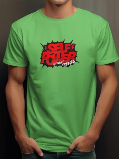 Self Power Graphic T-Shirt