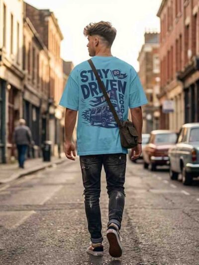Stay Driven Van Oversized T-Shirt – Road Trip Edition