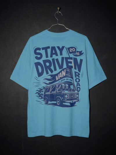 Stay Driven Van Oversized T-Shirt – Road Trip Edition