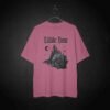 Black Castle Rose Oversized T-Shirt