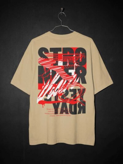Street Vibe Typography Oversized T-Shirt – Urban Graffiti Edition