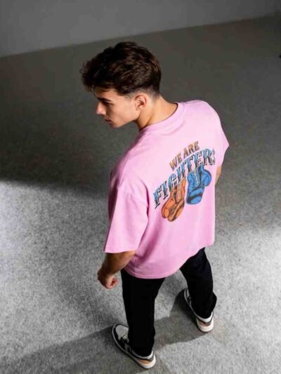 We Are Fighters Boxing Oversized T-Shirt