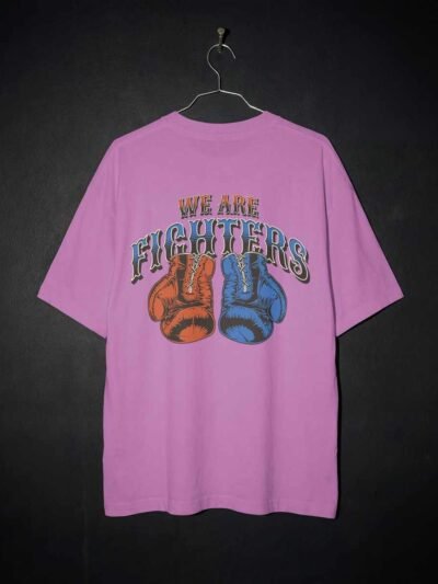 We Are Fighters Boxing Oversized T-Shirt