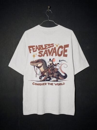 Fearless Savage Oversized T-Shirt